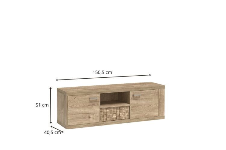 SZAFKA RTV NATURAL​ N-12