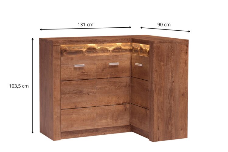 KOMODA NAROŻNA INDIANAPOLIS I-15