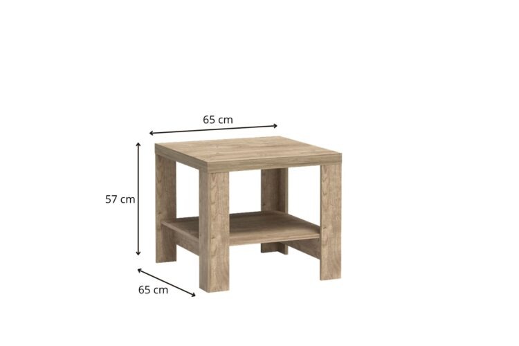 STOLIK KAWOWY NATURAL​ N-19