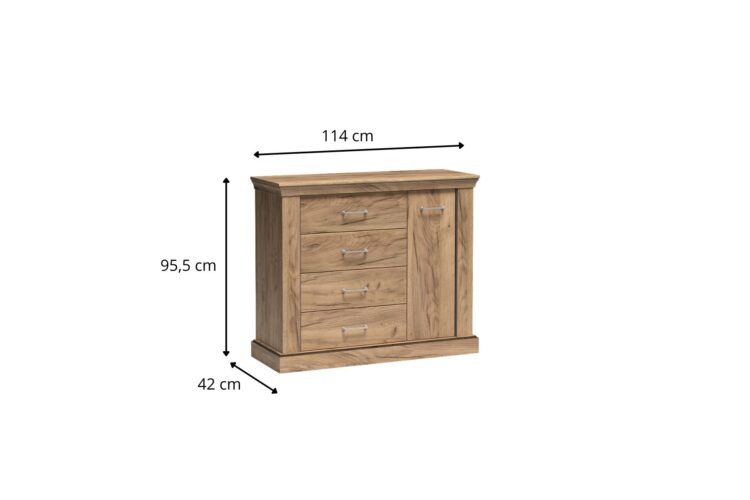 KOMODA Z SZUFLADAMI ANTICA A-2
