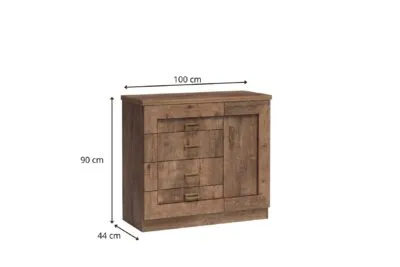 TADEUSZ T-22 CHEST OF DRAWERS