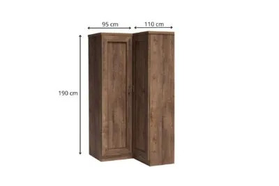 TADEUSZ T-25 CORNER WARDROBE