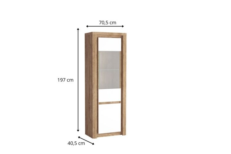 LIVINIO DISPLAY CABINET L-4