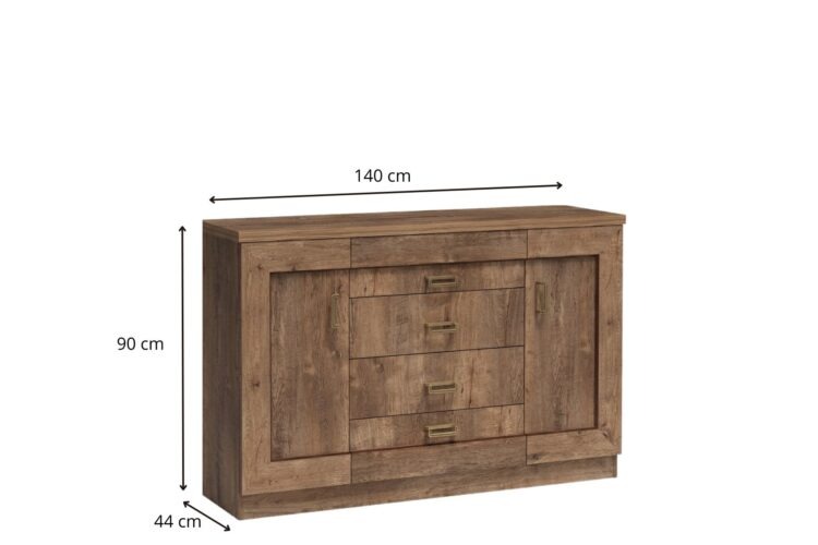 ELEGANCKA KOMODA Z SZUFLADAMI TADEUSZ T-6