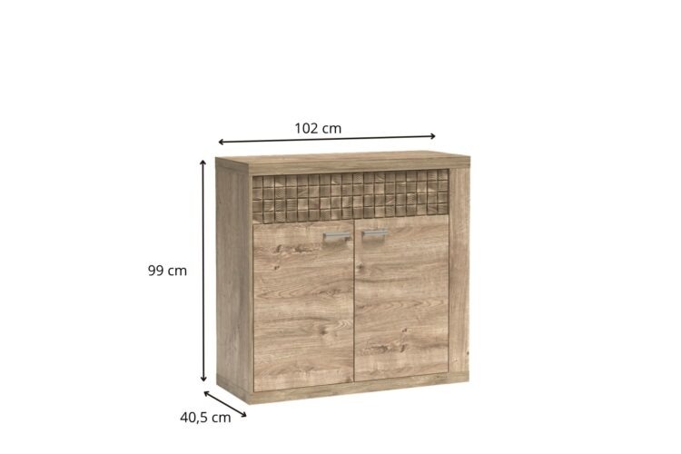 MAŁA KOMODA NATURAL​ N-7