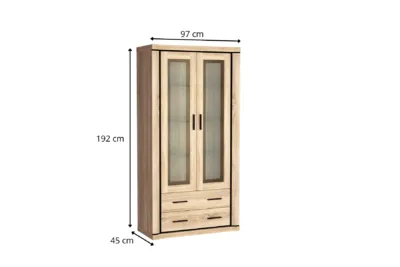 DALLAS DISPLAY CABINET D-17