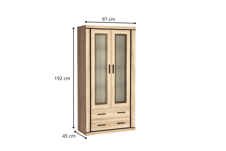DALLAS DISPLAY CABINET D-17