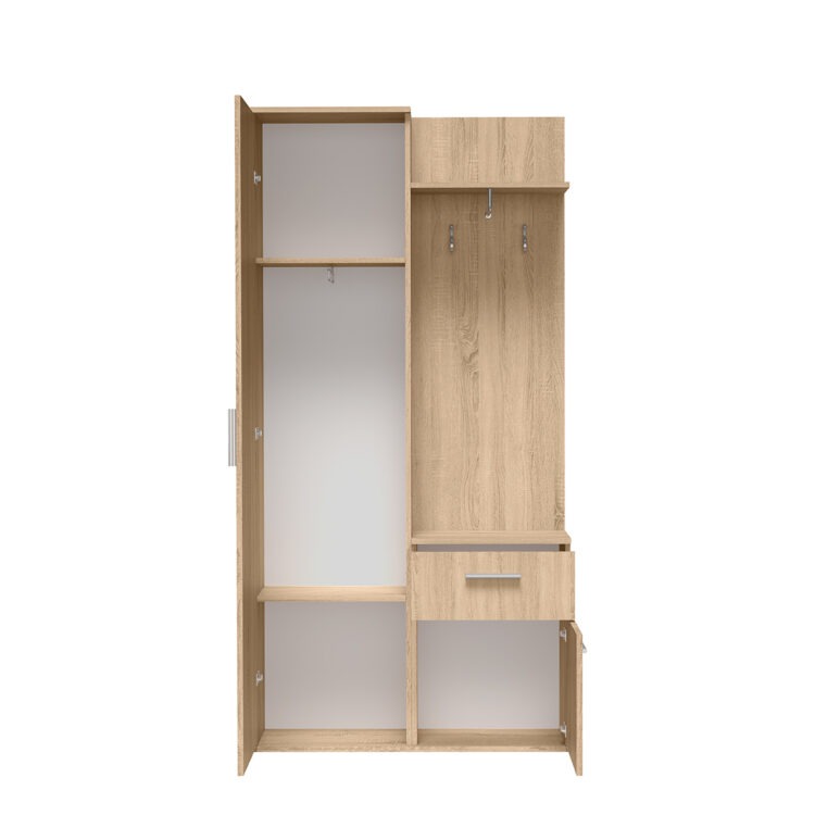 GARDEROBA Z LUSTREM LUX