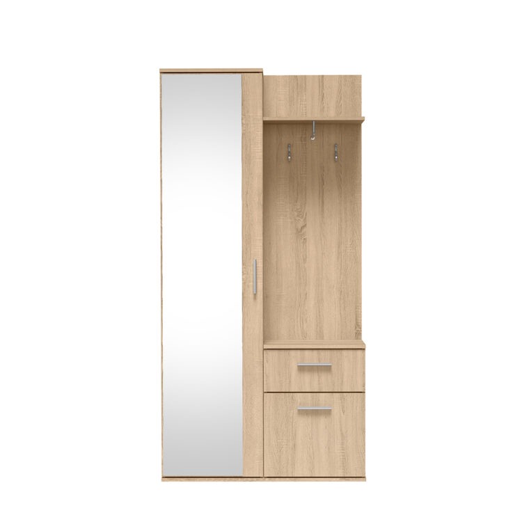 GARDEROBA Z LUSTREM LUX