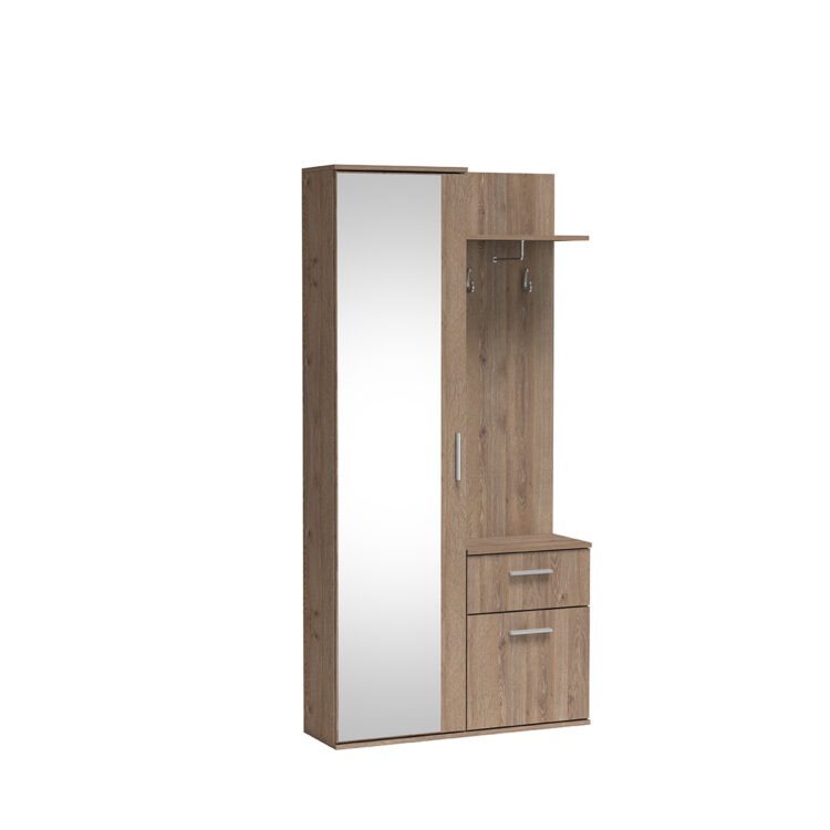 GARDEROBA Z LUSTREM LUX