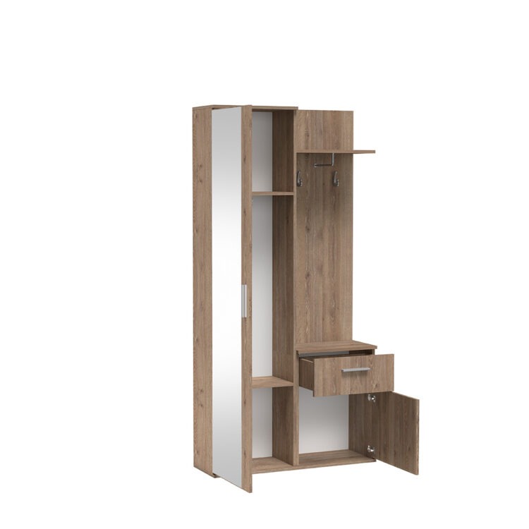 GARDEROBA Z LUSTREM LUX