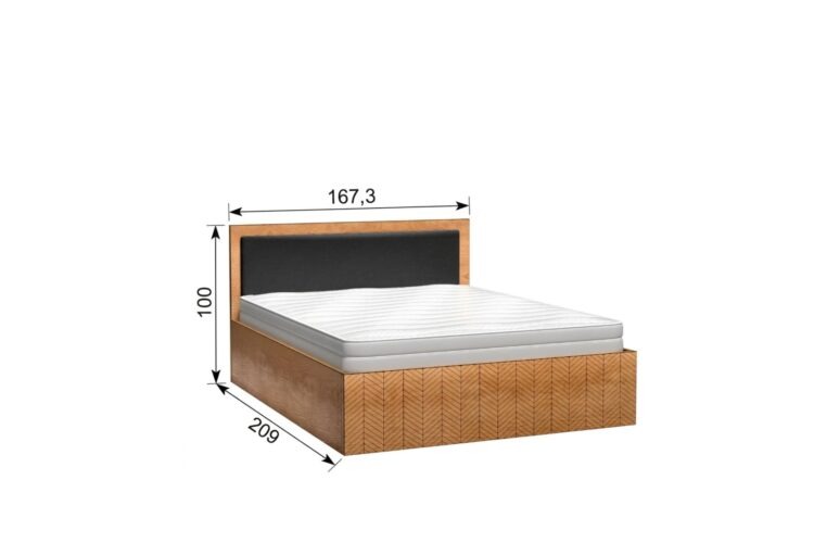 MODERN LARGE FONTI F-12 BED