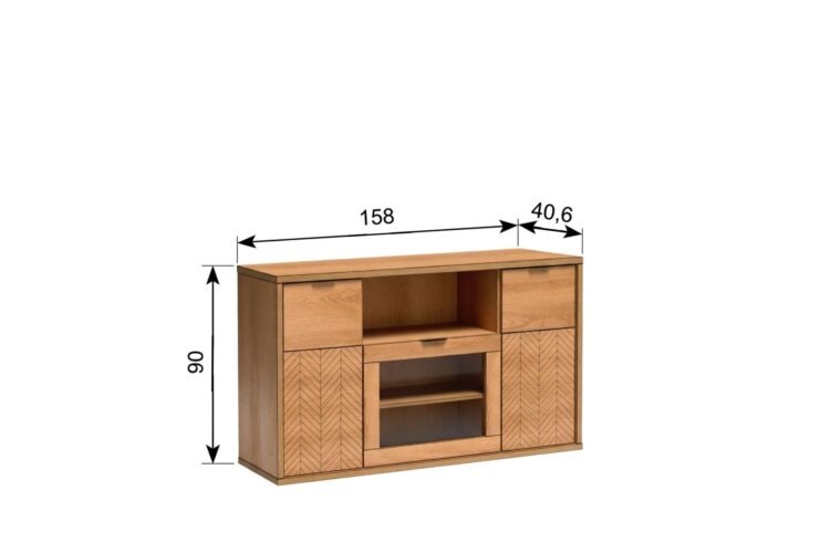 MODERN CHEST WITH FONTI F-4 DISPLAY