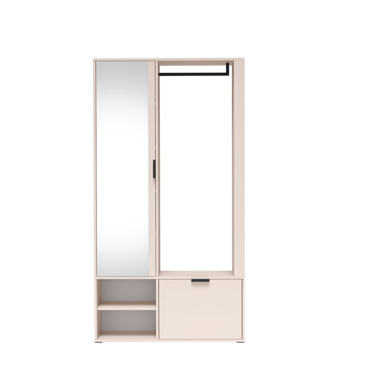 GARDEROBA Z LUSTREM MILO UNI