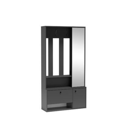 CLOSET WITH MILO MIRROR