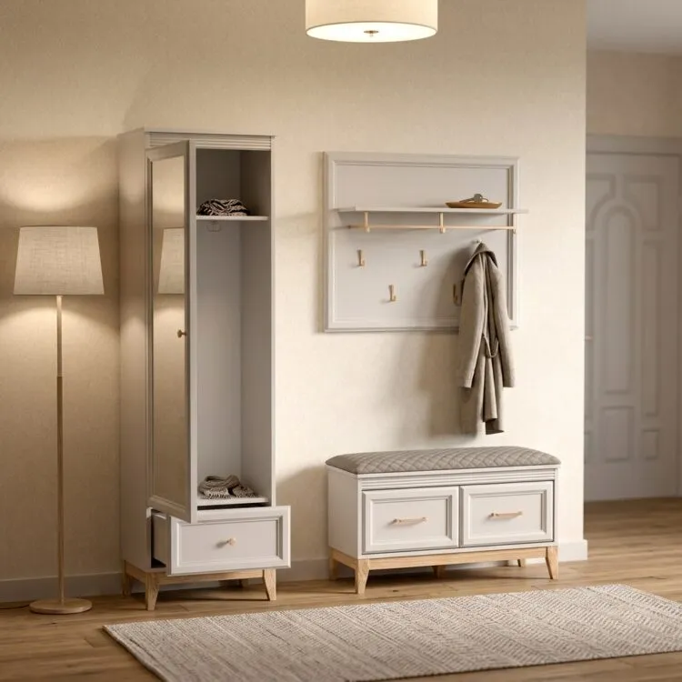 PÓŁSZAFA Z LUSTREM WINDSOR W-18