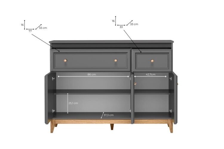 CHEST OF DRAWERS TA-1