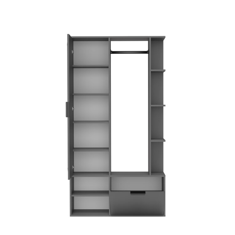 GARDEROBA Z LUSTREM NALA