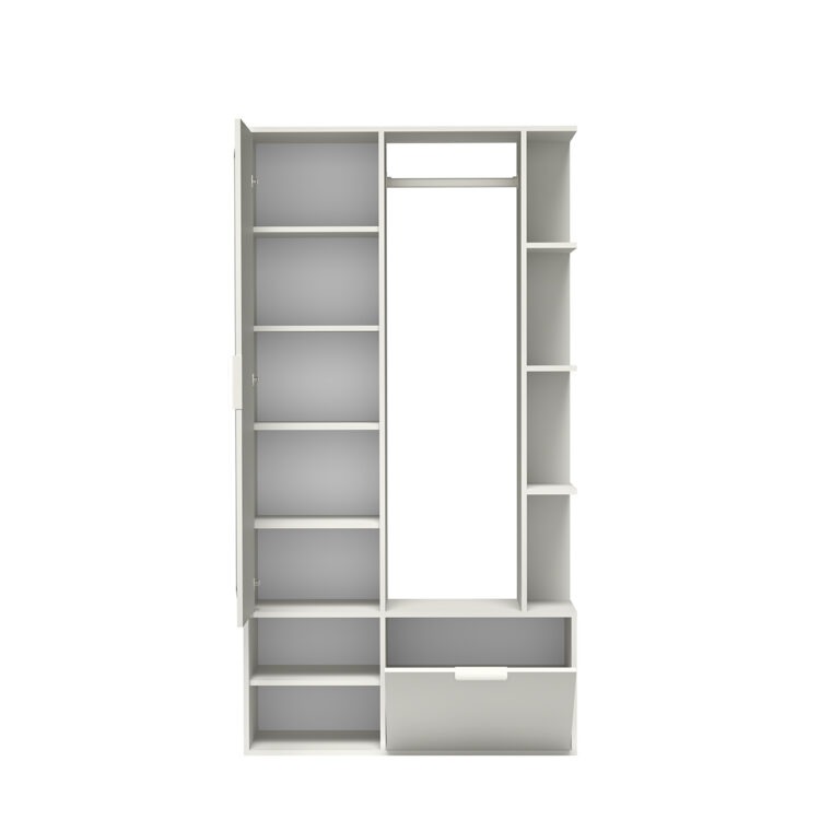 GARDEROBA Z LUSTREM NALA