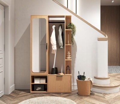 GARDEROBA Z LUSTREM NALA