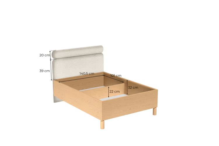 ŁÓŻKO 140X200 SN-12